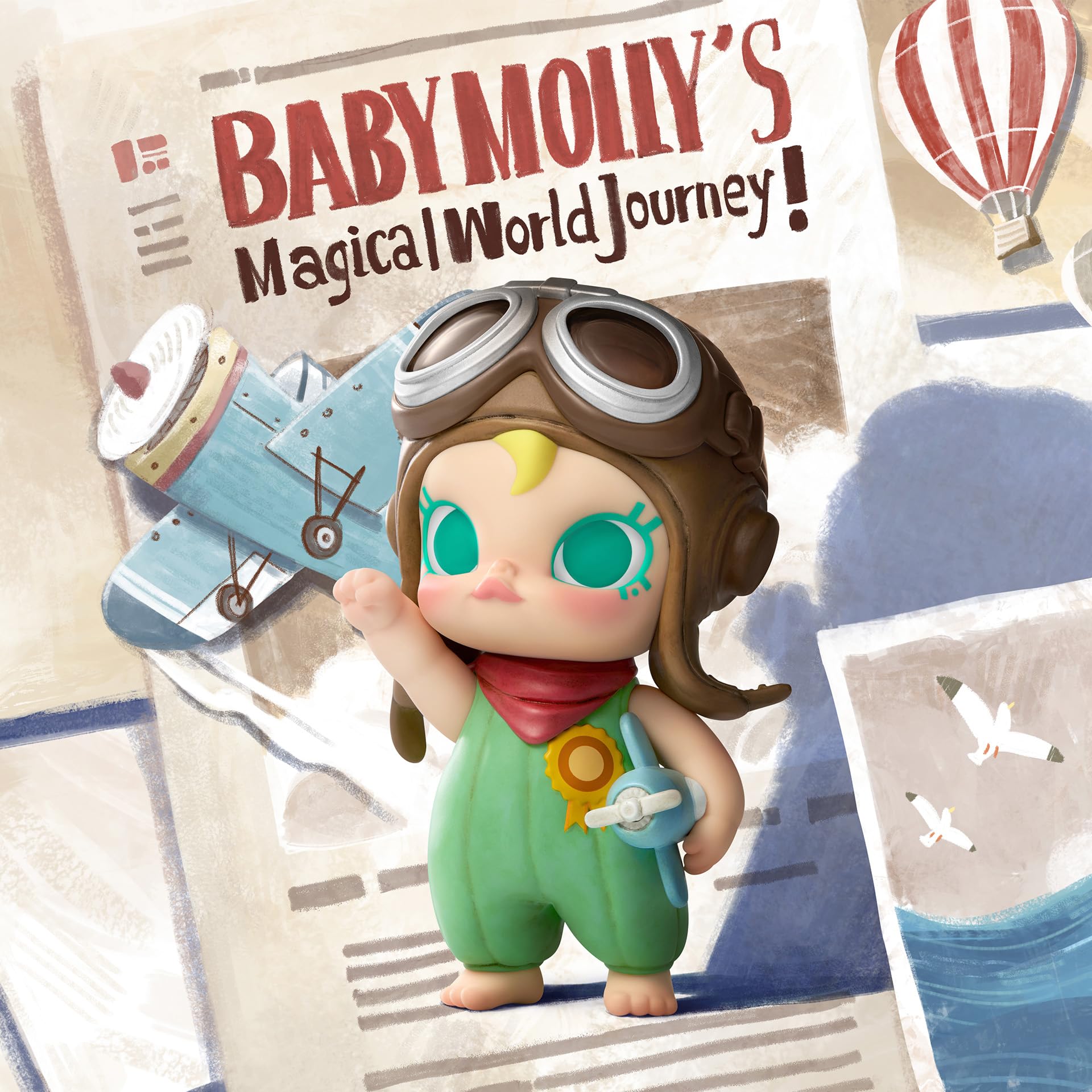 Foto 7 pulgar | Figuras De Acción Pop Mart Baby Molly My Huggable Discovery - Venta Internacional.