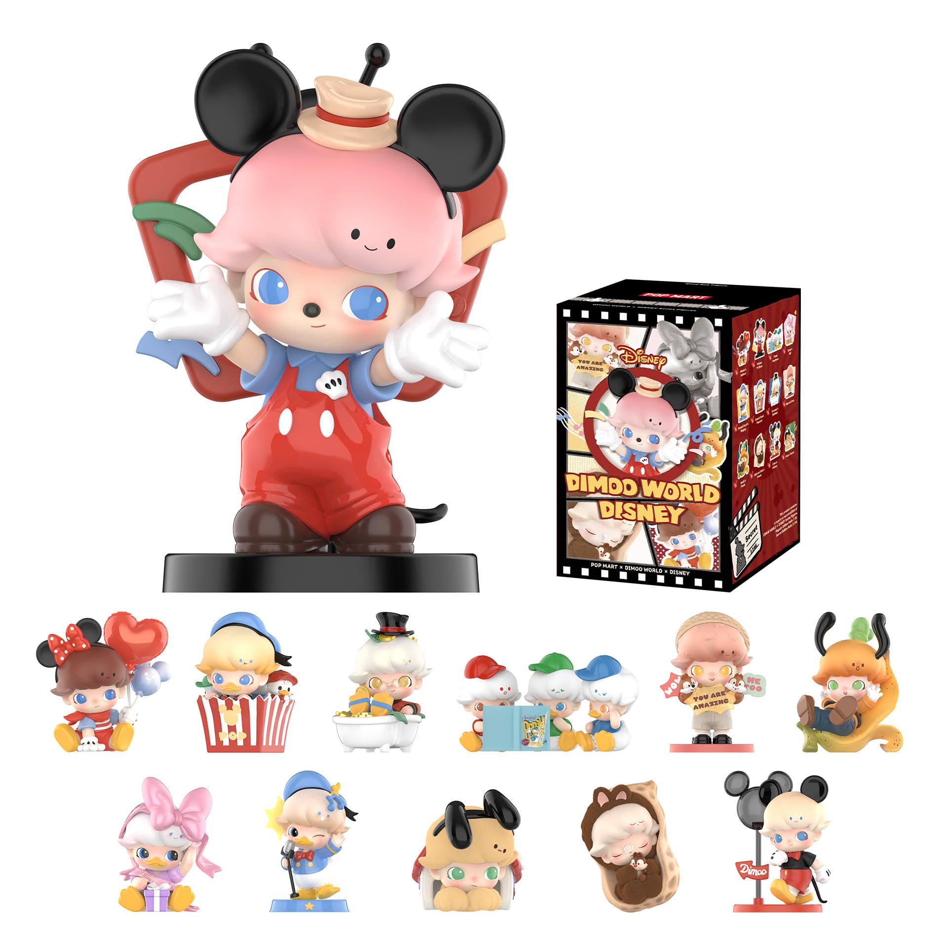 Foto 2 pulgar | Figuras De Acción Pop Mart Dimoo World × Disney Series - Venta Internacional.