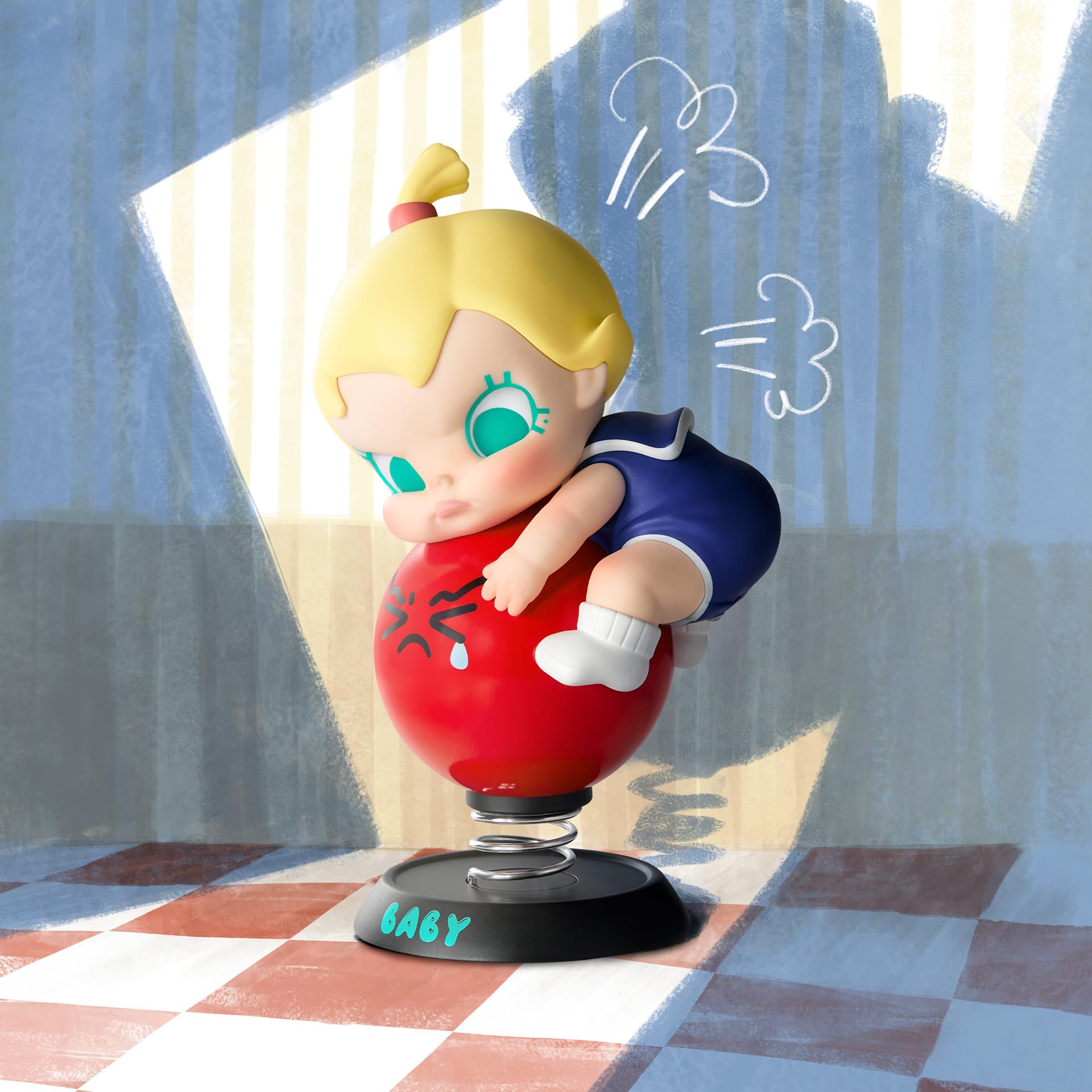 Foto 4 | Figuras De Acción Pop Mart Baby Molly My Huggable Discovery - Venta Internacional.