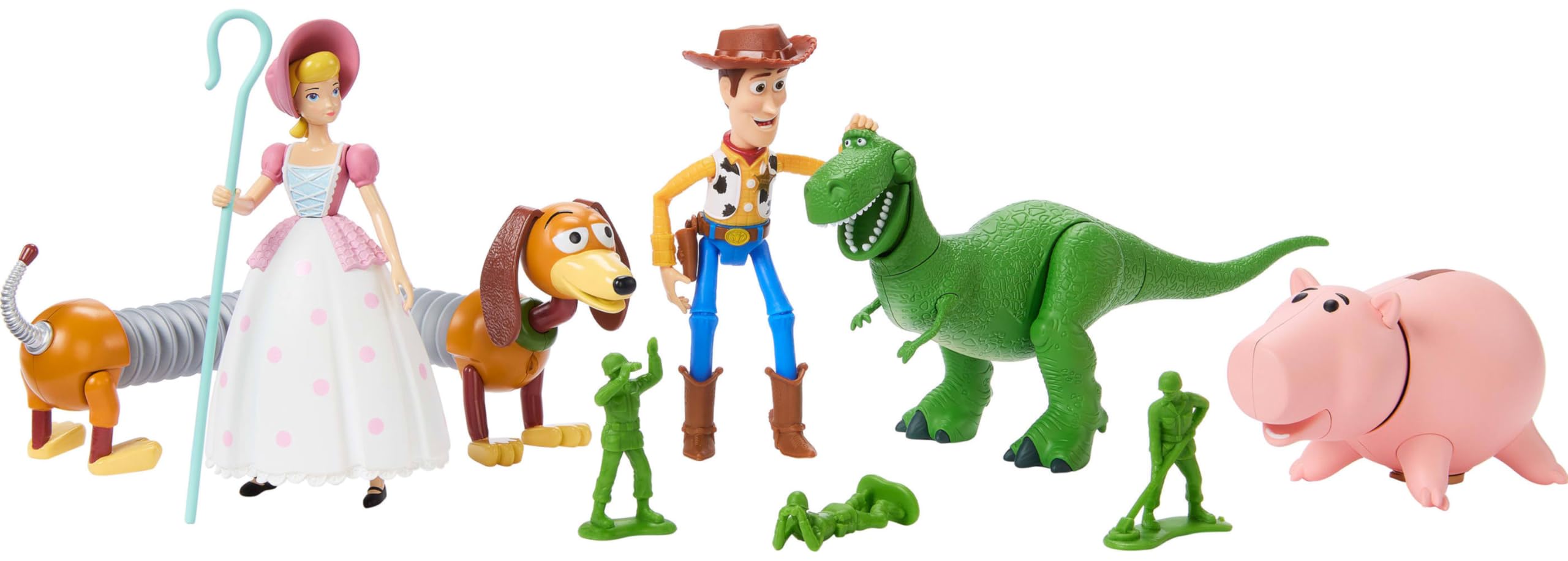 Figuras De Acción Mattel Disney Pixar Toy Story 4 Woody Rex - Venta Internacional.