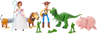 Foto 1 | Figuras De Acción Mattel Disney Pixar Toy Story 4 Woody Rex - Venta Internacional.