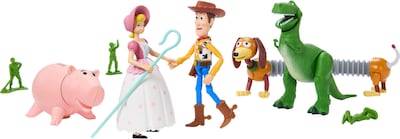 Foto 5 | Figuras De Acción Mattel Disney Pixar Toy Story 4 Woody Rex - Venta Internacional.