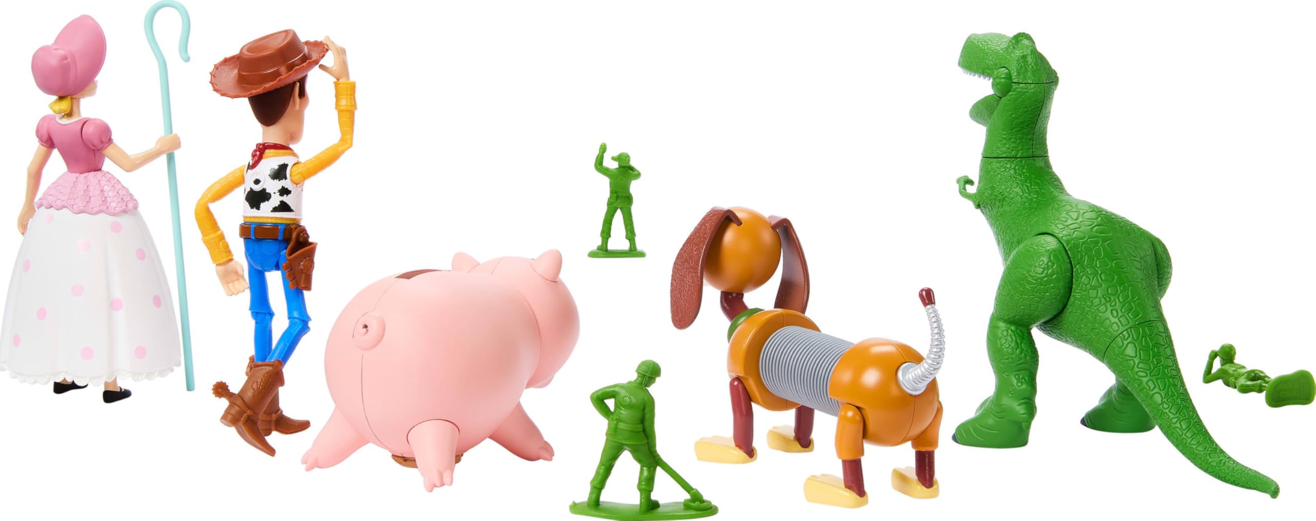 Foto 7 pulgar | Figuras De Acción Mattel Disney Pixar Toy Story 4 Woody Rex - Venta Internacional.