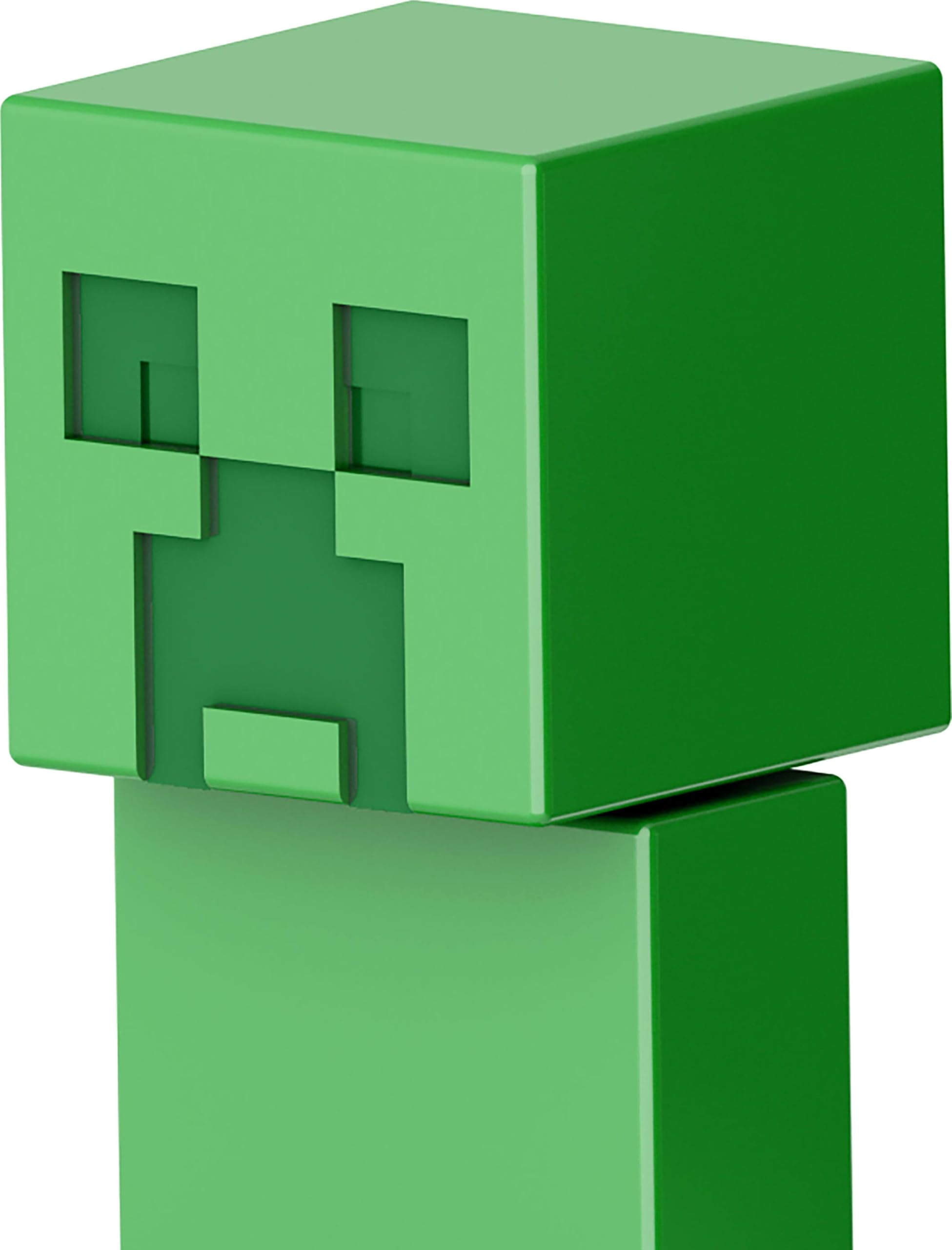Foto 7 pulgar | Figura De Acción Mattel Minecraft, Paquete De 2 Unidades Con Creeper, 8 Cm - Venta Internacional.