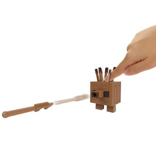 Foto 3 | Figura De Acción Mattel Minecraft Legends Plank Golem 8 Cm - Venta Internacional.