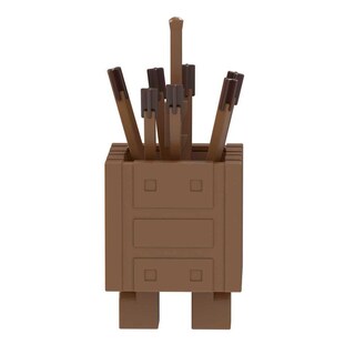 Foto 5 | Figura De Acción Mattel Minecraft Legends Plank Golem 8 Cm - Venta Internacional.