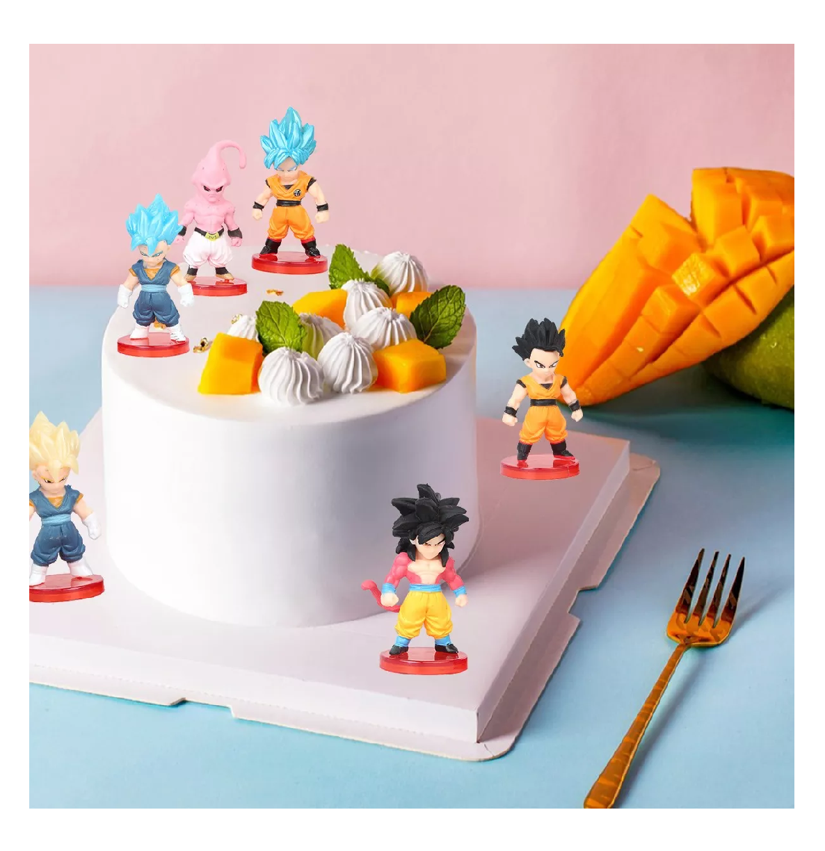 Foto 5 pulgar | Dragon Ball Juguetes Mini Colección 16 Piezas 7 Cm Goku Etc