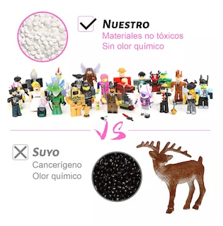Foto 5 | 24 Piezas Virtual World Roblox Building Block Muñeca Estilo 4