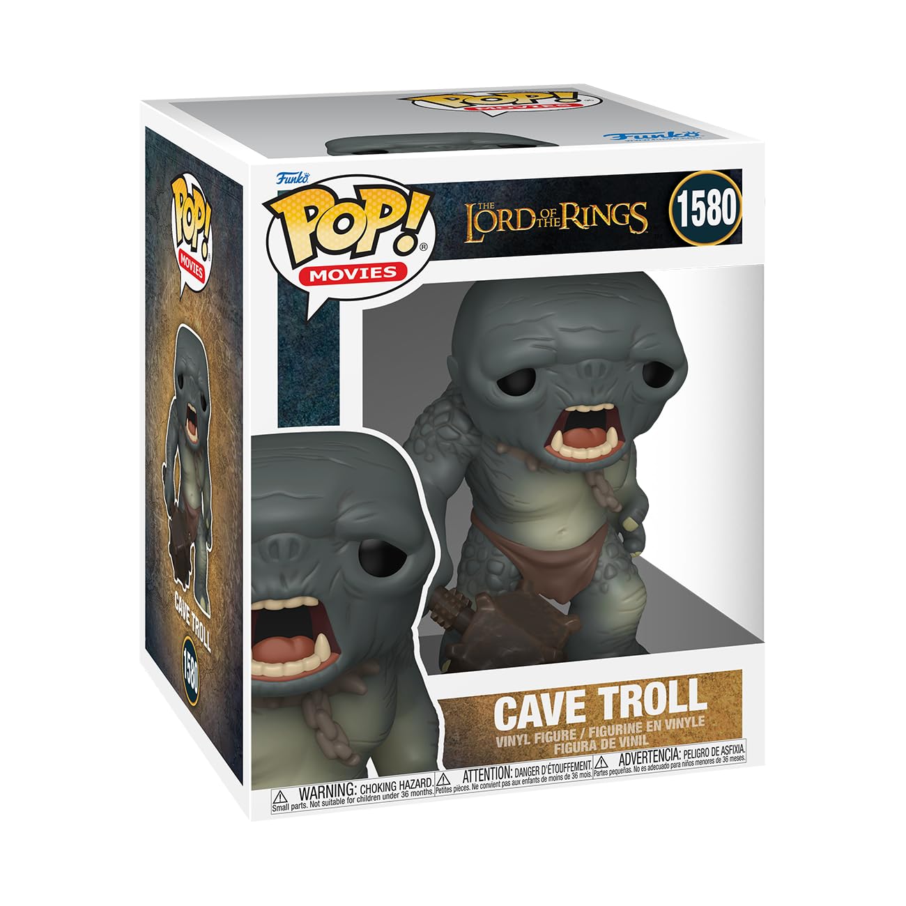 Figura De Acción Funko Pop! ¡súper Troll De Las Cavernas De El Señor De Los Anillos - Venta Internacional.