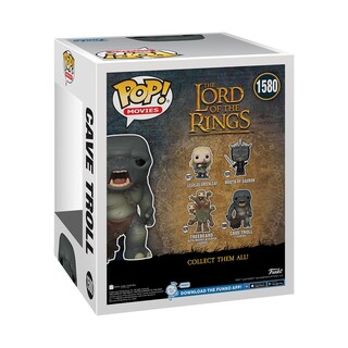 Foto 3 | Figura De Acción Funko Pop! ¡súper Troll De Las Cavernas De El Señor De Los Anillos - Venta Internacional.