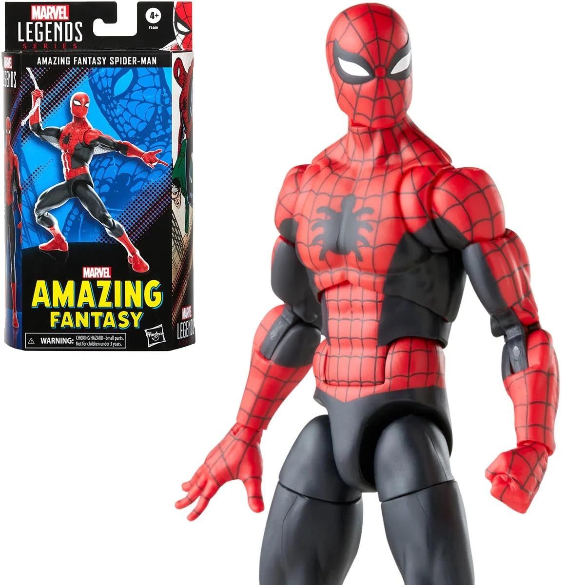 Foto 3 pulgar | Figura De Acción Spider-man Marvel Legends 60 Aniversario - Venta Internacional.