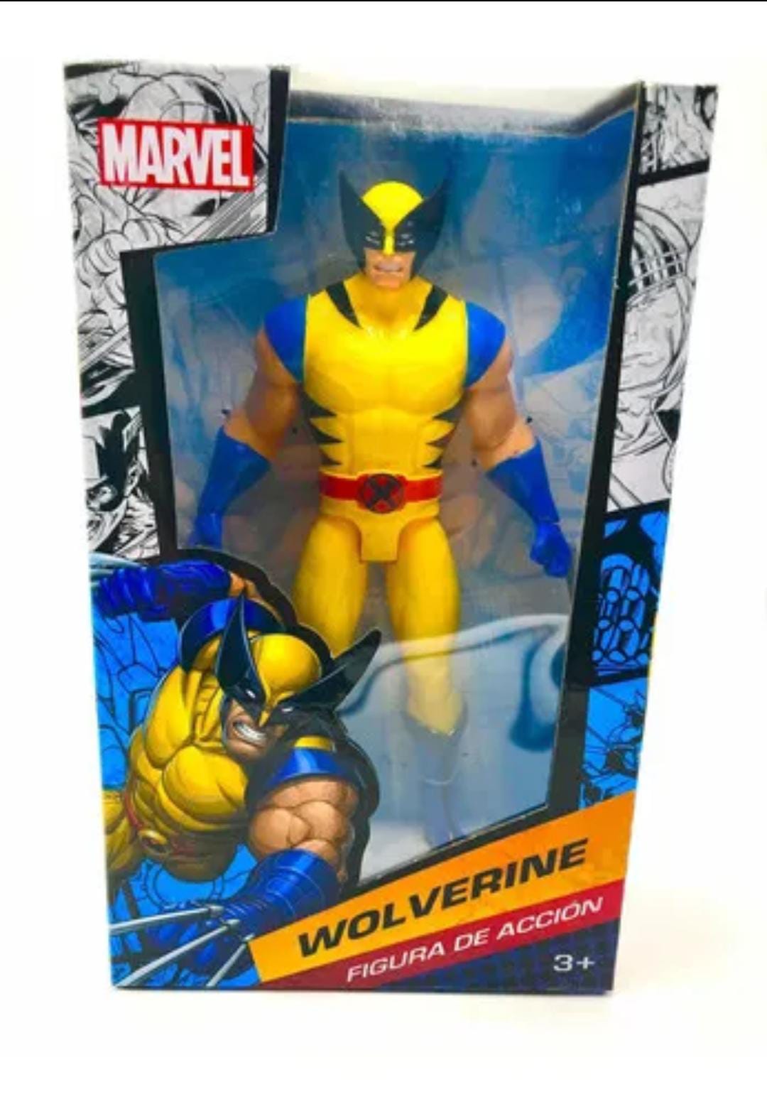 Foto 2 pulgar | Figura De Acción Wolverine Marvel 23 Cm