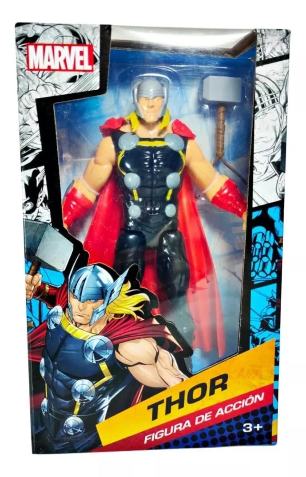 Foto 2 pulgar | Figura De Acción Thor Marvel 23 Cm