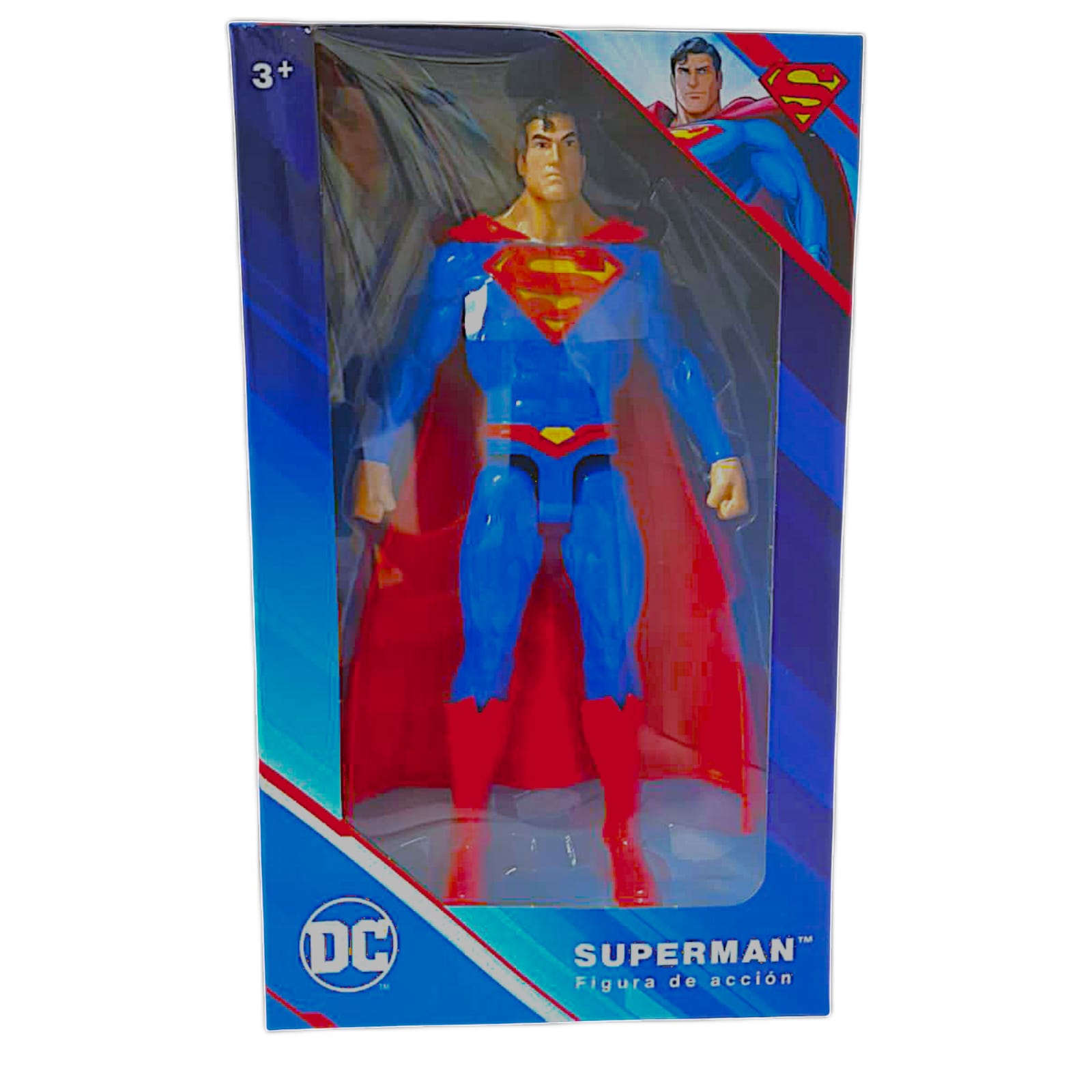 Foto 2 pulgar | Figura De Acción Superman Dc 23 Cm