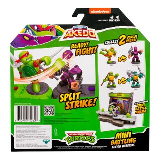 Foto 5 | Figura De Acción Akedo Legends Of Akedo Tmnt Raph Vs Foot Soldier - Venta Internacional.