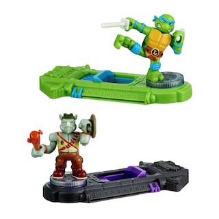 Foto 3 | Figura De Acción Akedo Legends Of Akedo Teenage Mutant Ninja Turtles Leonardo Vs Rocksteady - Venta Internacional.