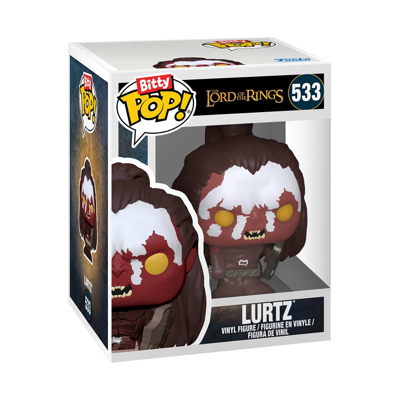 Foto 6 | Paquete De 4 Minijuguetes Coleccionables Funko Bitty Pop! ¡el Señor De Los Anillos - Venta Internacional.