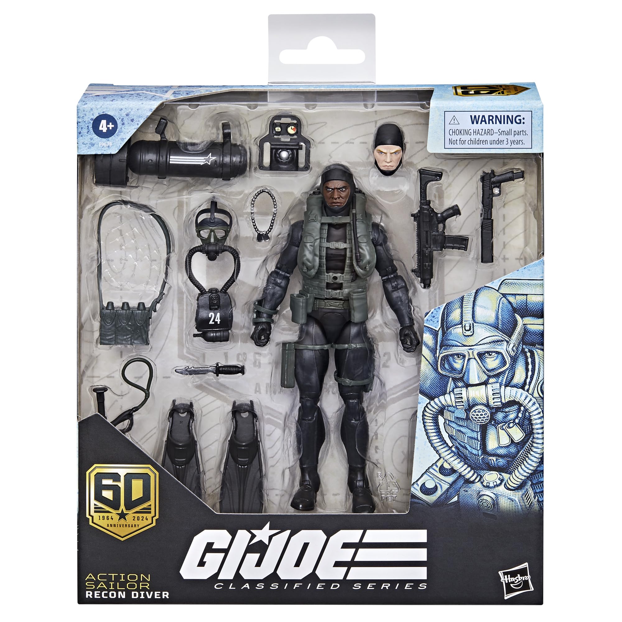 Foto 2 | Figura De Acción G.i. Joe Classified Series, 60 Aniversario - Venta Internacional.