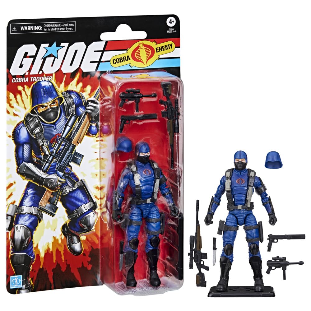 Figura De Acción G.i. Joe Classified Series Cobra Trooper 15 Cm - Venta Internacional.