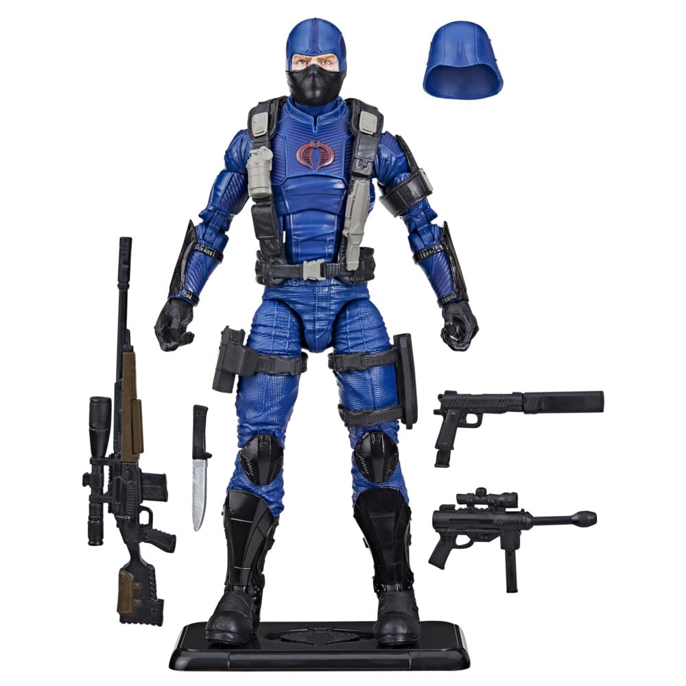 Foto 3 | Figura De Acción G.i. Joe Classified Series Cobra Trooper 15 Cm - Venta Internacional.