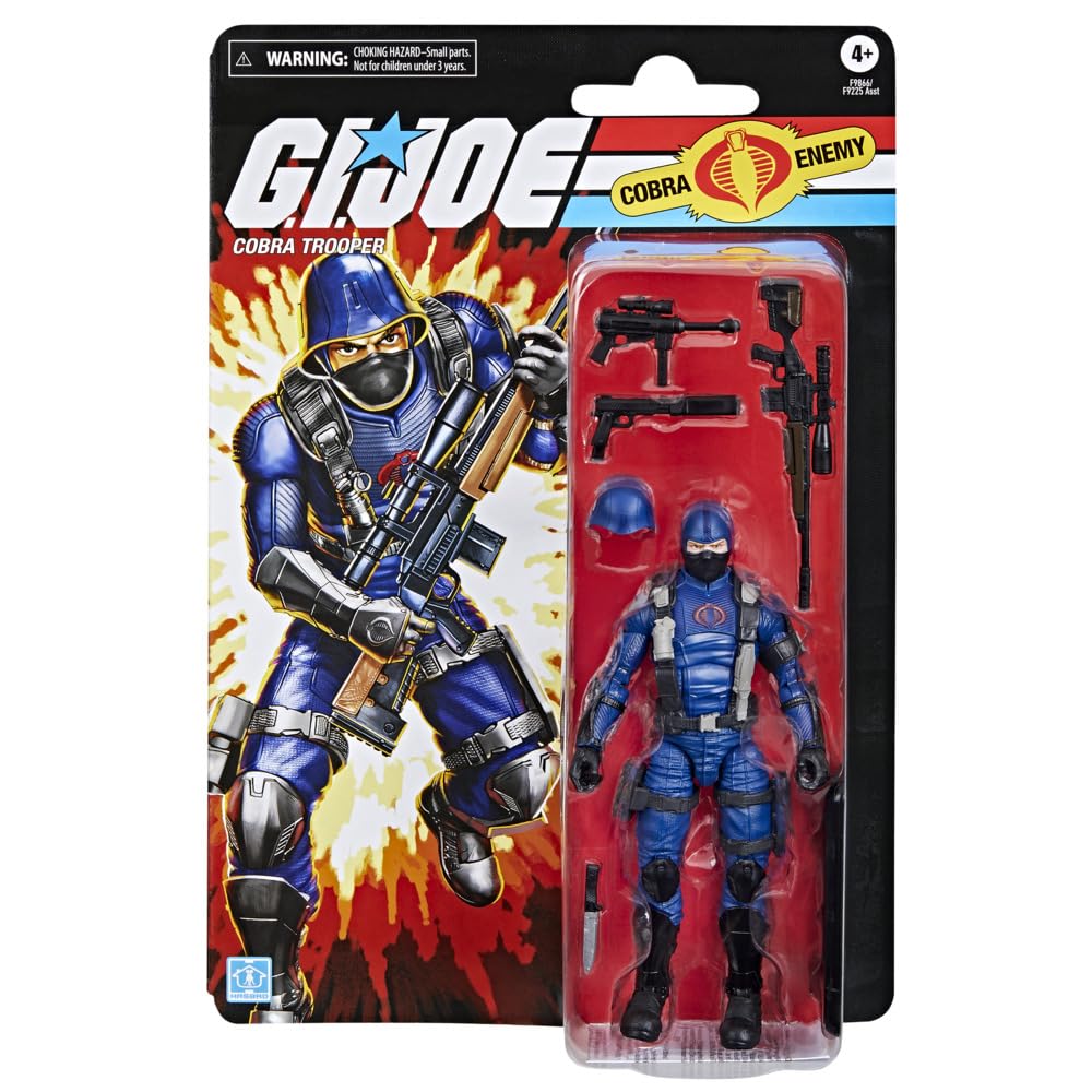 Foto 5 pulgar | Figura De Acción G.i. Joe Classified Series Cobra Trooper 15 Cm - Venta Internacional.