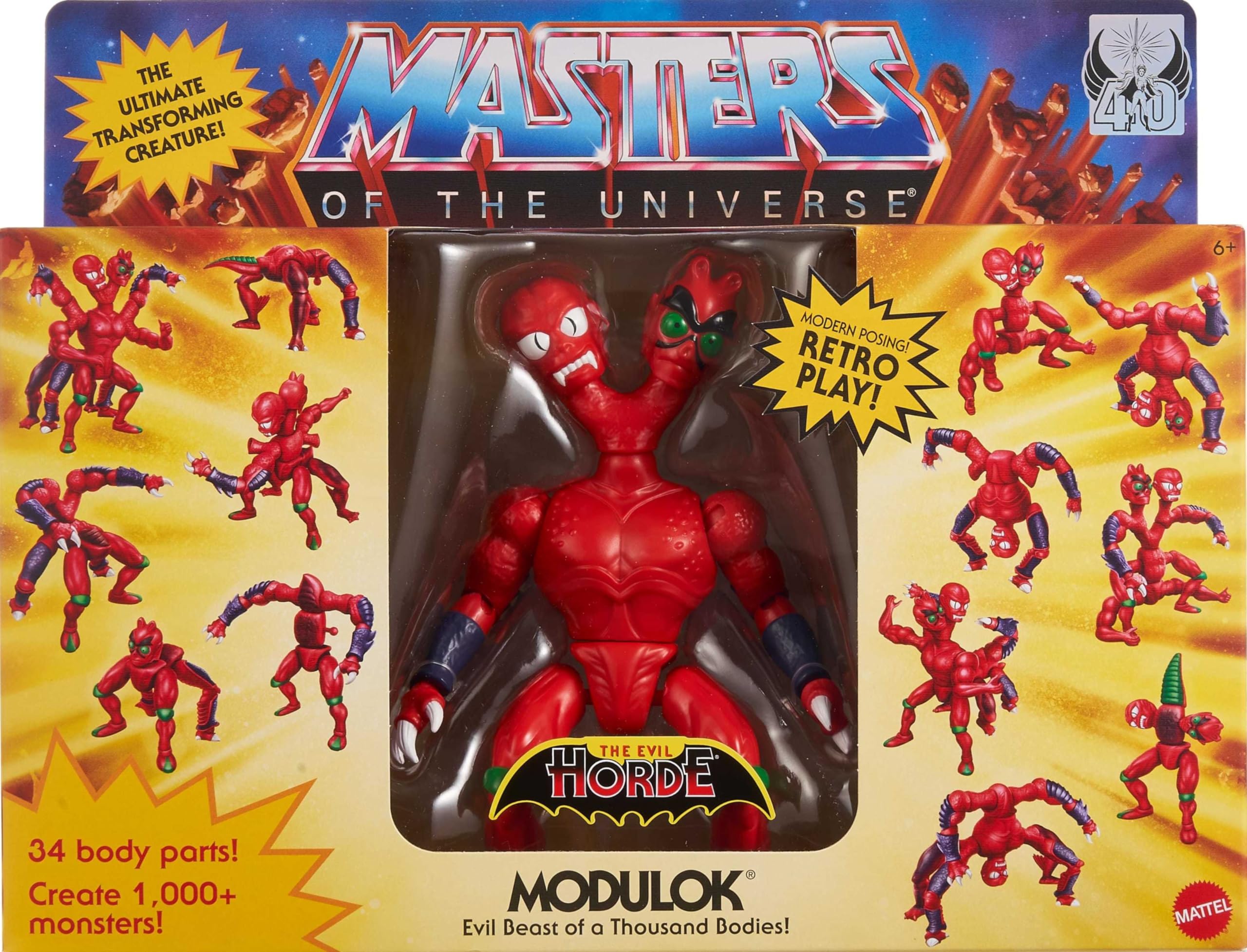 Foto 3 pulgar | Figura De Acción Masters Of The Universe Modulok 5.5 Pulgadas - Venta Internacional.