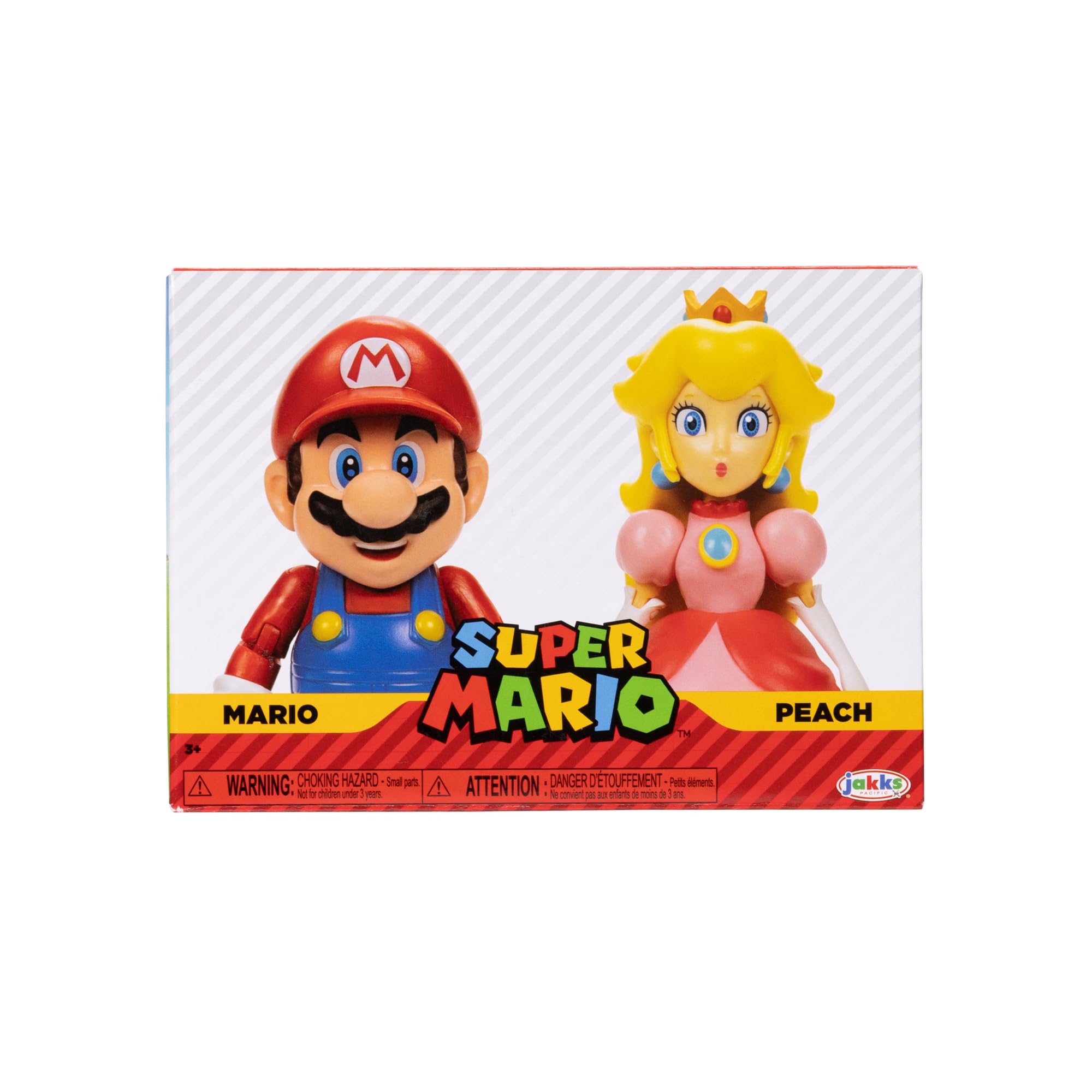 Foto 6 | Figura 2 Figuras Super Mario Nintendo Mario & Peach 4 - Venta Internacional.