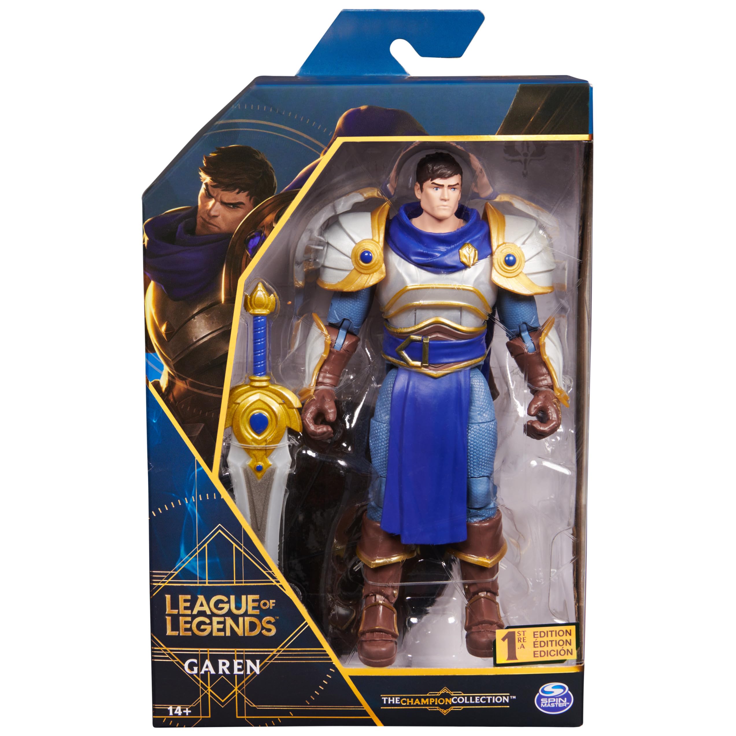 Foto 3 pulgar | Figura League Of Legends Garen Premium - Venta Internacional