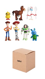 Foto 1 | Figuras Buzz Toy Anime Muñecas Juguetes De Colección 7 Pcs Multicolor