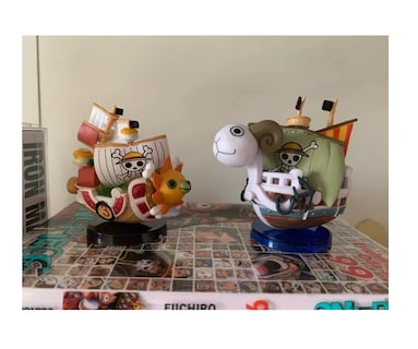 Foto 4 | Figura 2 Mini Barco Thousand Sunny Y Going Merry One Piece Multicolor