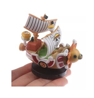 Foto 5 | Figura 2 Mini Barco Thousand Sunny Y Going Merry One Piece Multicolor