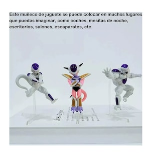 Foto 4 | Figuras Dragon Ball Z Freezer Frieza Anime Coleccionables 8 Pzs Multicolor