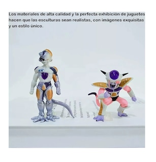Foto 5 | Figuras Dragon Ball Z Freezer Frieza Anime Coleccionables 8 Pzs Multicolor