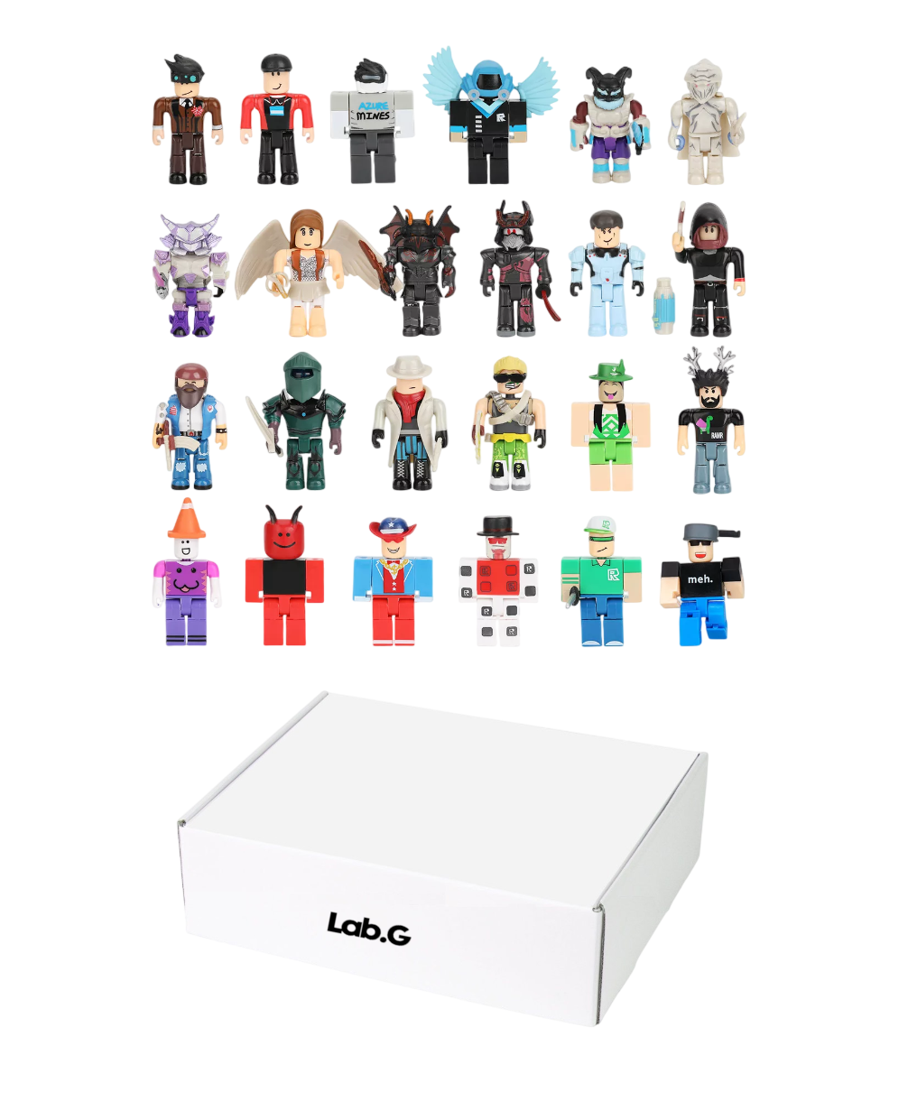 Figuras Roblox Building Block 24 Piezas