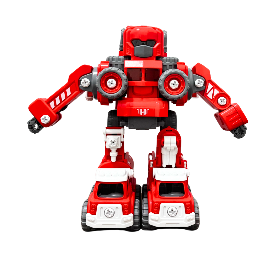 Robot Transformable Armable, Interactivo 5 En 1