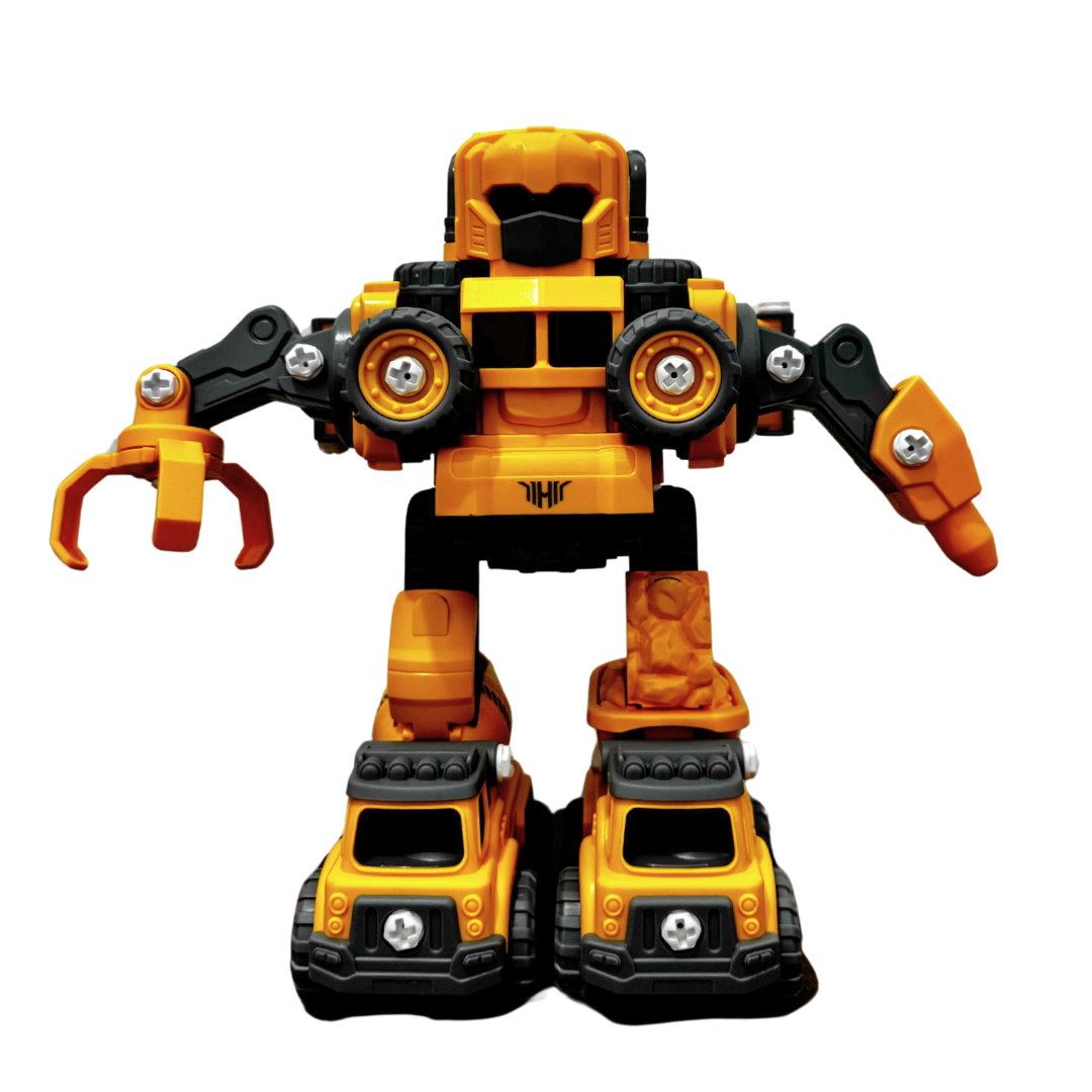 Robot Zoarium Transformable Armable, Interactivo 5 En 1