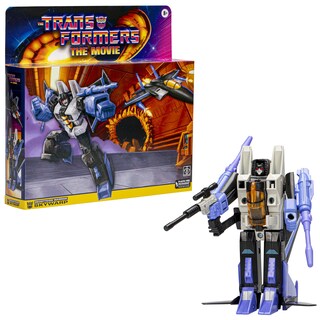 Foto 2 | Figura De Acción Hasbro Transformers The Movie Retro Skywarp - Venta Internacional.
