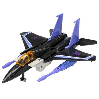 Foto 3 | Figura De Acción Hasbro Transformers The Movie Retro Skywarp - Venta Internacional.