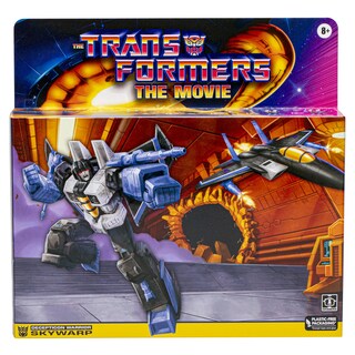 Foto 4 | Figura De Acción Hasbro Transformers The Movie Retro Skywarp - Venta Internacional.