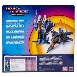 Foto 5 | Figura De Acción Hasbro Transformers The Movie Retro Skywarp - Venta Internacional.
