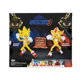 Foto 2 | Set De Figuras De Acción Jakks Pacific Sonic The Hedgehog Con Luz - Venta Internacional.