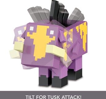 Foto 2 | Figuras De Acción Mattel Minecraft Legends Con Ataque, 8 Cm - Venta Internacional.