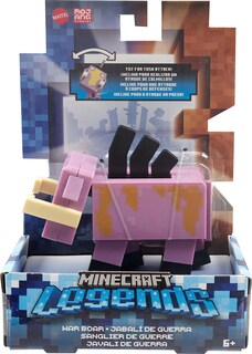 Foto 6 | Figuras De Acción Mattel Minecraft Legends Con Ataque, 8 Cm - Venta Internacional.