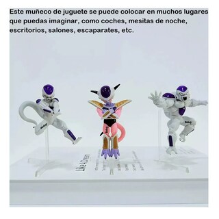 Foto 3 | Figuras Dragon Ball Z Freezer Frieza Anime Coleccionables 8 Pzs Belug Multicolor
