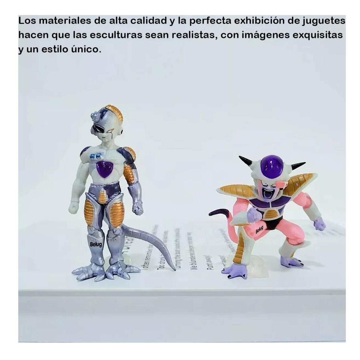 Foto 5 pulgar | Figuras Dragon Ball Z Freezer Frieza Anime Coleccionables 8 Pzs Belug Multicolor