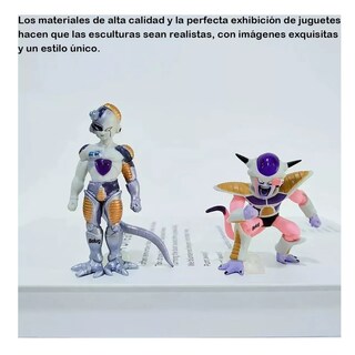 Foto 4 | Figuras Dragon Ball Z Freezer Frieza Anime Coleccionables 8 Pzs Belug Multicolor