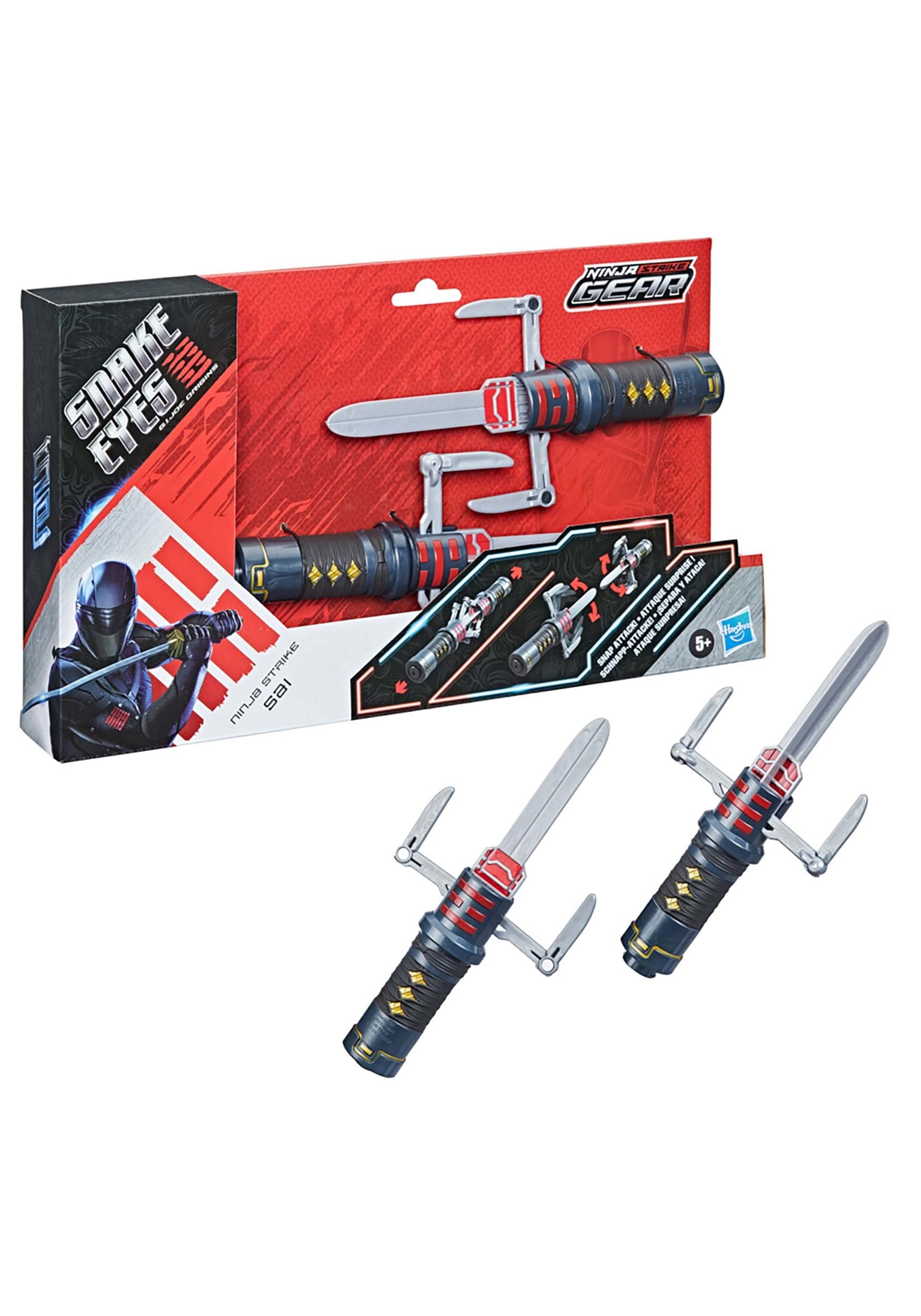 Juego De Rol Hasbro Snake Eyes: G.i. Joe Origins Ninja Sai - Venta Internacional.