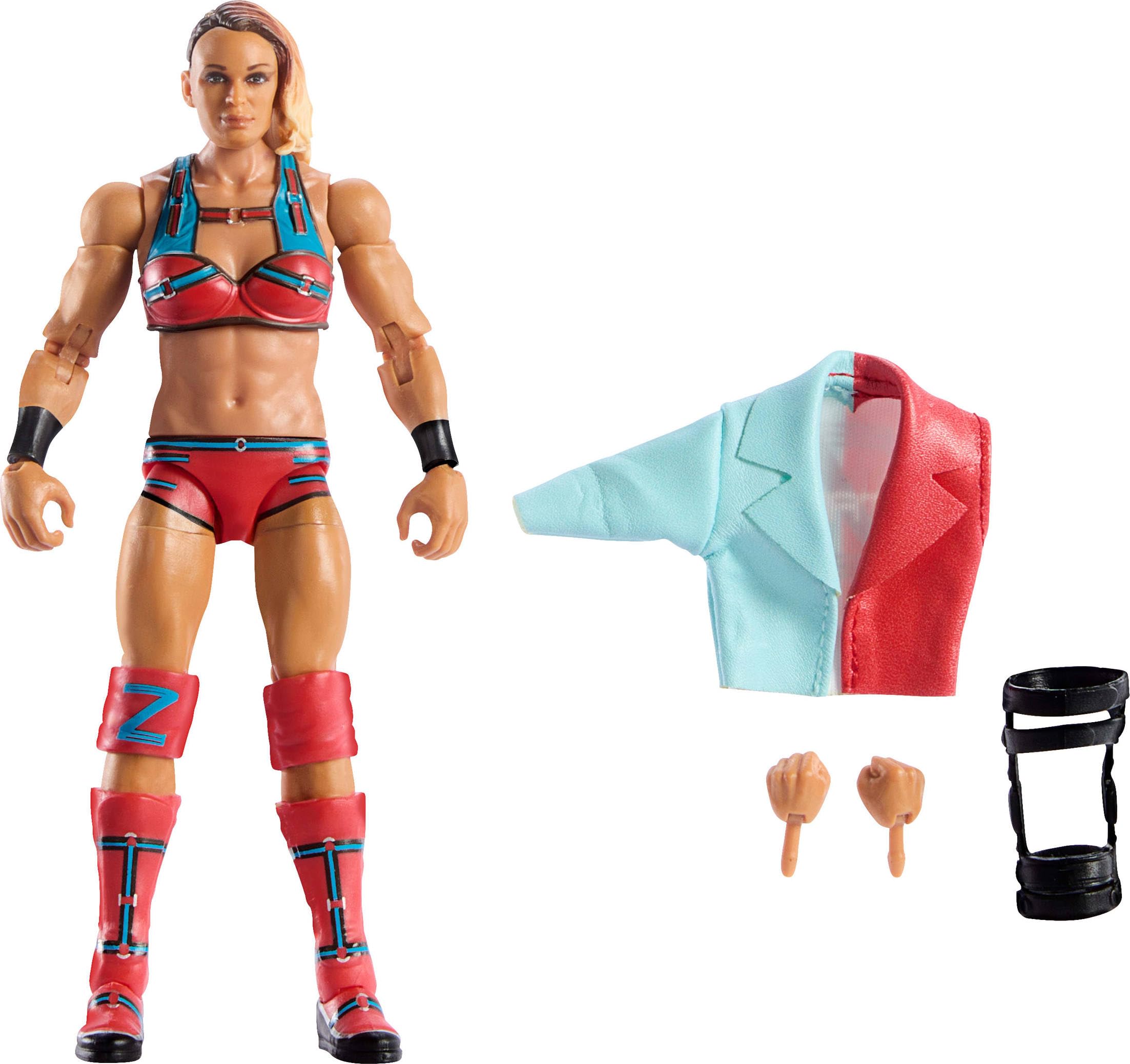 Figura De Acción Mattel Wwe Elite Zoey Stark De 6 Pulgadas Con Accesorios - Venta Internacional.