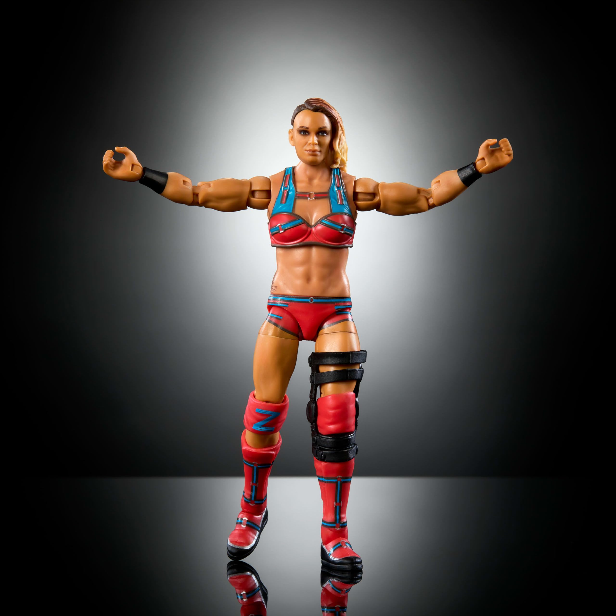 Foto 5 pulgar | Figura De Acción Mattel Wwe Elite Zoey Stark De 6 Pulgadas Con Accesorios - Venta Internacional.