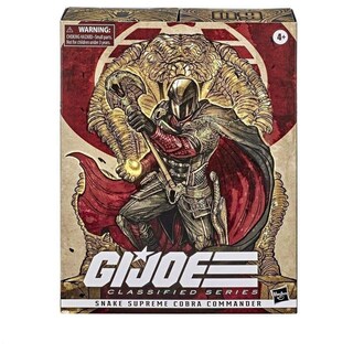 Foto 3 | Figura De Acción Hasbro G.i. Joe Classified Series Snake Supreme Cobra Commander 15 Cm - Venta Internacional.